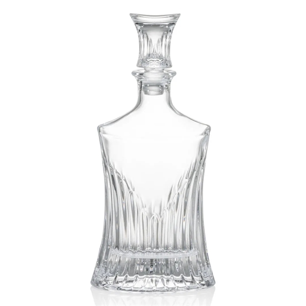 The Langstaff Decanter & Lid features a thick base and captivating... from ASI 84592 St Regis Group