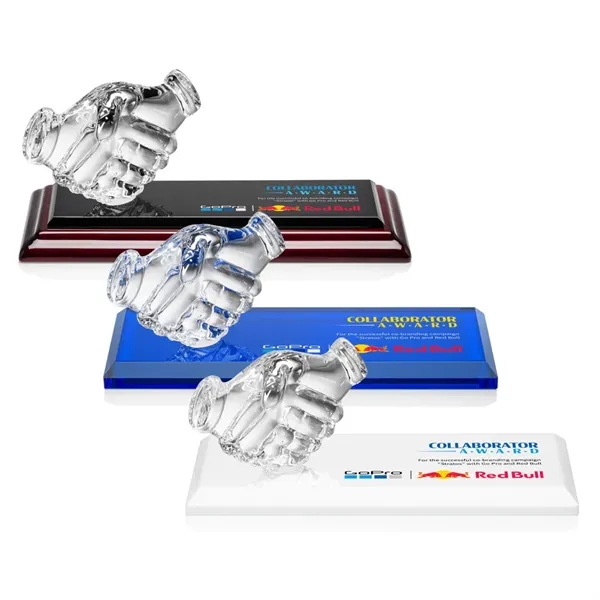 Celebrate teamwork, partnership, and shared success with our striking Northam Shaking... from ASI 84592 St Regis Group / St Regis