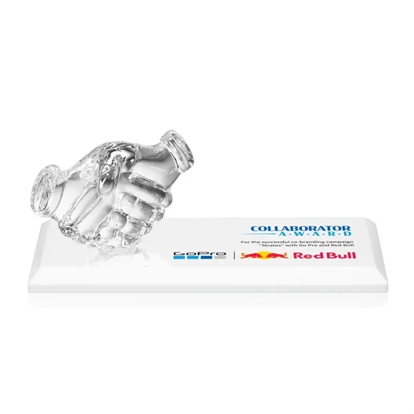 Celebrate teamwork, partnership, and shared success with our striking Northam Shaking... from ASI 84592 St Regis Group / St Regis