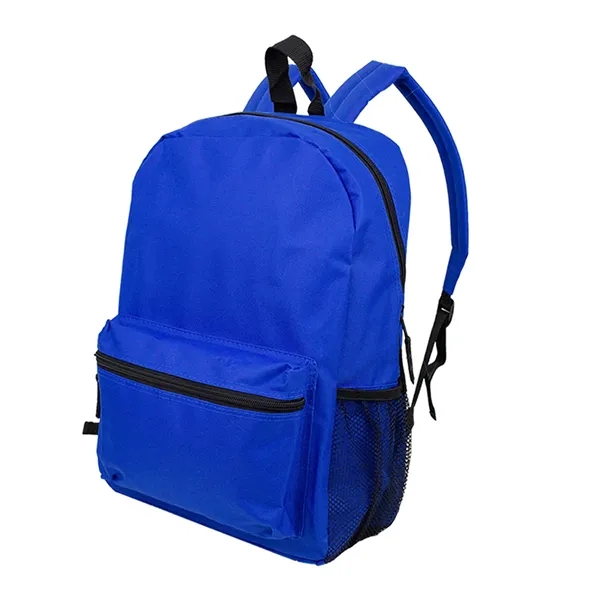 Classic 16" backpack with front zipper pocket; Main zipper compartment with... from ASI 74741 NVS Promo Designs, Inc.