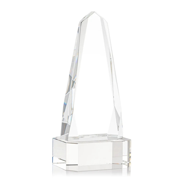 The Optical Crystal Geneva Award on base is an obelisk that... from ASI 84592 St Regis Group / St Regis