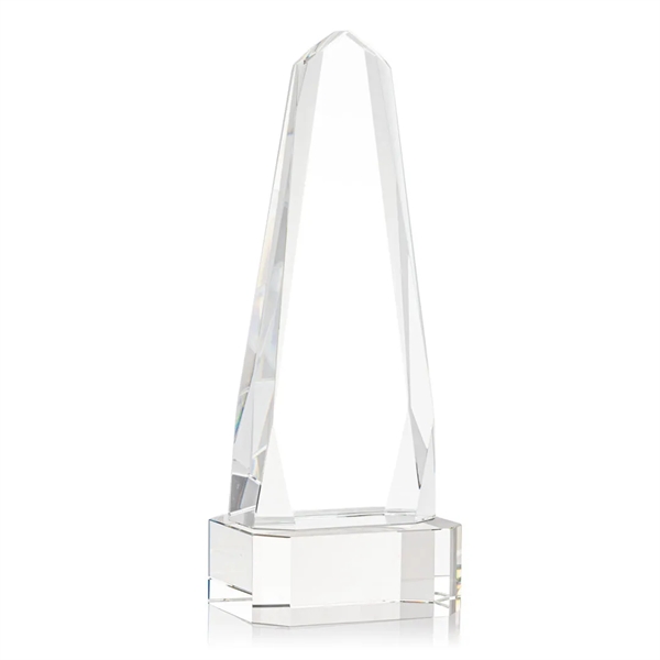The Optical Crystal Geneva Award on base is an obelisk that... from ASI 84592 St Regis Group / St Regis