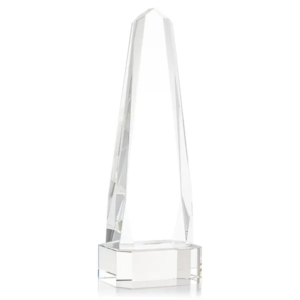 The Optical Crystal Geneva Award on base is an obelisk that... from ASI 84592 St Regis Group / St Regis
