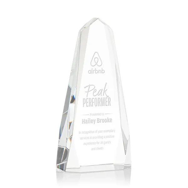 The freestanding Optical Crystal Geneva Award is an obelisk that features... from ASI 84592 St Regis Group / St Regis