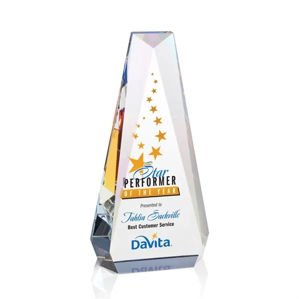 The Optical Crystal Carmel VividPrint™ Award is a substantial freestanding piece... from ASI 84592 St Regis Group / St Regis