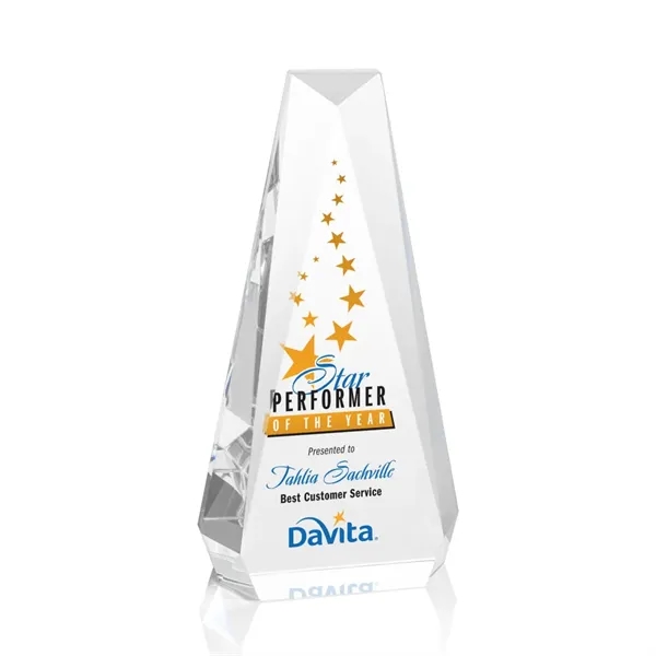 The Optical Crystal Carmel VividPrint™ Award is a substantial freestanding piece... from ASI 84592 St Regis Group / St Regis