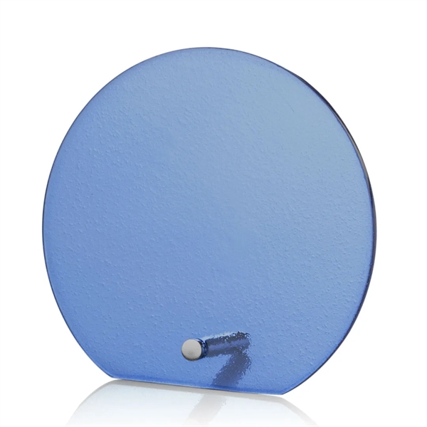 The budget-busting Atchison Circle VividPrint™ Award features an elegantly frosted ice... from ASI 84592 St Regis Group / St Regis