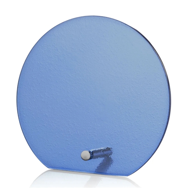 The budget-busting Atchison Circle VividPrint™ Award features an elegantly frosted ice... from ASI 84592 St Regis Group / St Regis