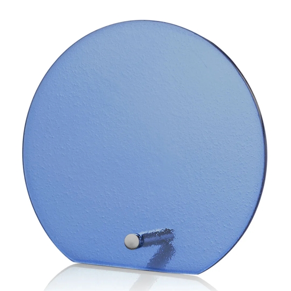 The budget-busting Atchison Circle VividPrint™ Award features an elegantly frosted ice... from ASI 84592 St Regis Group / St Regis