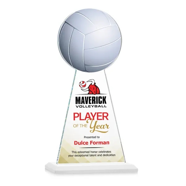 The Starfire Crystal Edenwood VividPrint™ Award stands tall as a symbol... from ASI 84592 St Regis Group / St Regis