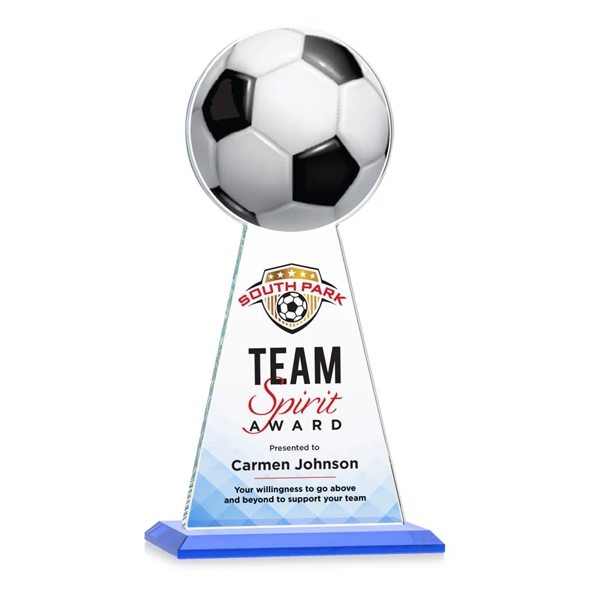 The Starfire Crystal Edenwood VividPrint™ Award stands tall as a symbol... from ASI 84592 St Regis Group / St Regis