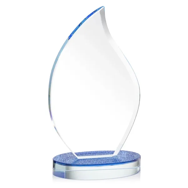 The Headley VividPrint™ Award features flame-shaped Starfire Crystal and is mounted... from ASI 84592 St Regis Group / St Regis