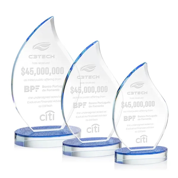 The Headley Award features flame-shaped Starfire Crystal and is mounted on... from ASI 84592 St Regis Group / St Regis