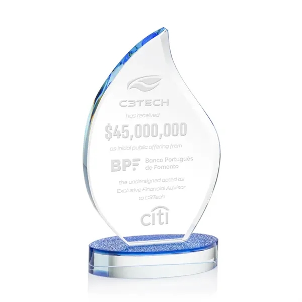 The Headley Award features flame-shaped Starfire Crystal and is mounted on... from ASI 84592 St Regis Group / St Regis