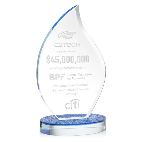 The Headley Award features flame-shaped Starfire Crystal and is mounted on... from ASI 84592 St Regis Group / St Regis