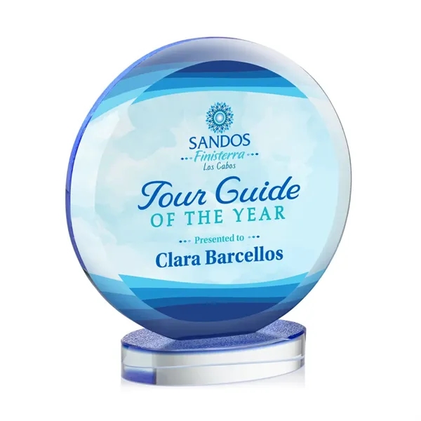 This Farlow VividPrint™ Award features a classic circular shape with ... from ASI 84592 St Regis Group / St Regis