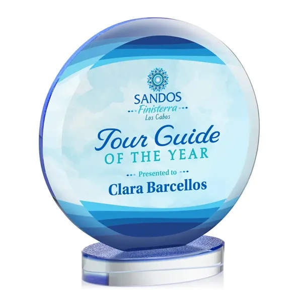 This Farlow VividPrint™ Award features a classic circular shape with ... from ASI 84592 St Regis Group / St Regis