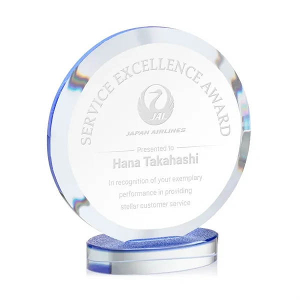 This Farlow Award features a classic circular shape with  bevels... from ASI 84592 St Regis Group / St Regis