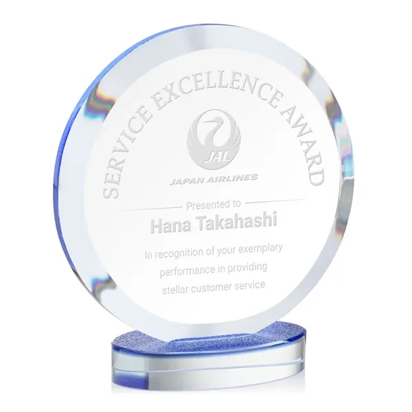 This Farlow Award features a classic circular shape with  bevels... from ASI 84592 St Regis Group / St Regis