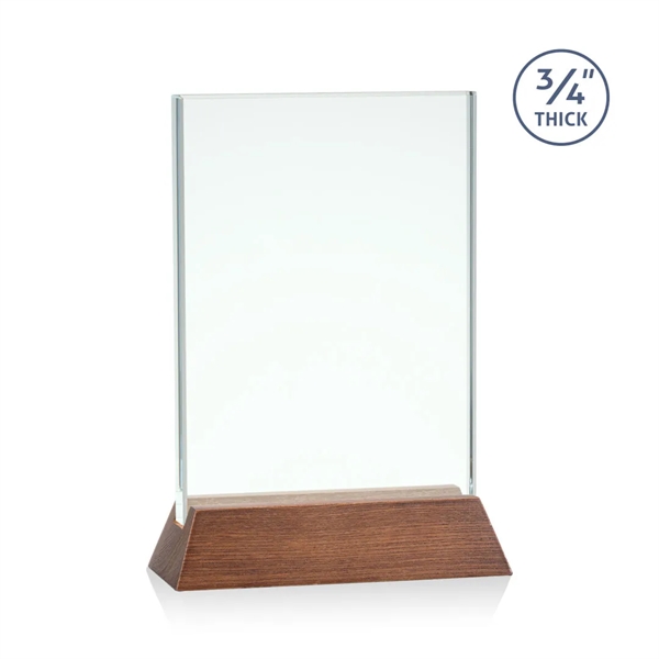 The Walkerton Award - Jade/Walnut is a vertical 3/4-inch thick Jade... from ASI 84592 St Regis Group / St Regis