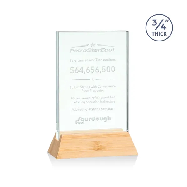The Walkerton Award - Jade/Bamboo is a vertical 3/4-inch thick Jade... from ASI 84592 St Regis Group / St Regis