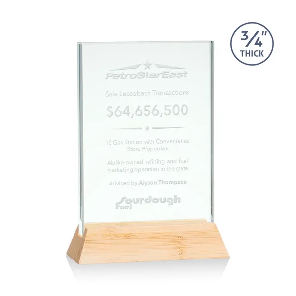 The Walkerton Award - Jade/Bamboo is a vertical 3/4-inch thick Jade... from ASI 84592 St Regis Group / St Regis
