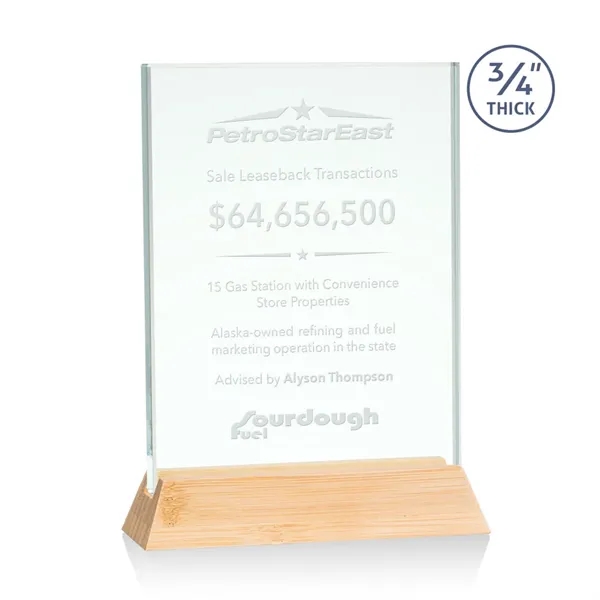 The Walkerton Award - Jade/Bamboo is a vertical 3/4-inch thick Jade... from ASI 84592 St Regis Group / St Regis