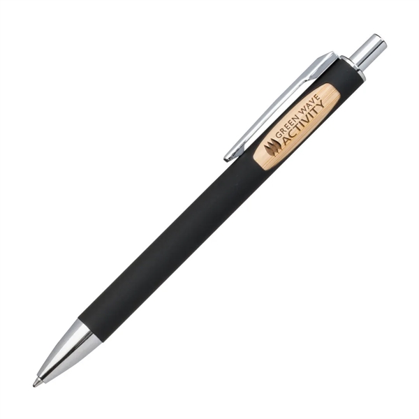The Sylvia Clicker Pen w/Bamboo Accent features a unique blend of... from ASI 84592 St Regis Group
