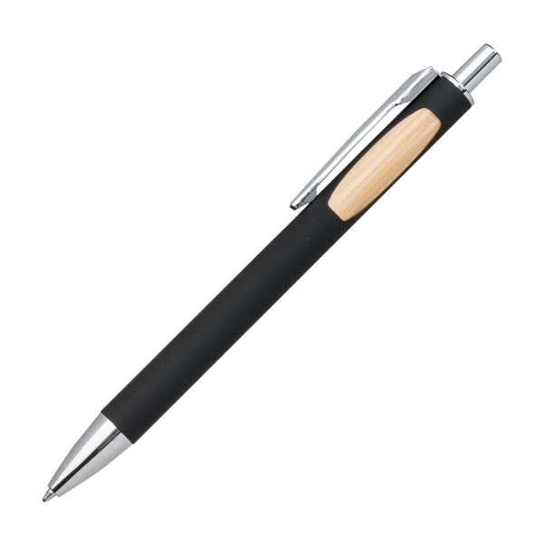 The Sylvia Clicker Pen w/Bamboo Accent features a unique blend of... from ASI 84592 St Regis Group