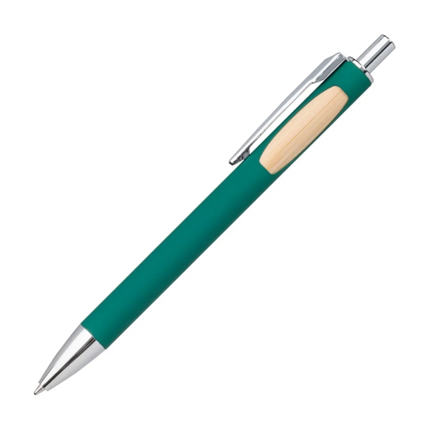 The Sylvia Clicker Pen w/Bamboo Accent features a unique blend of... from ASI 84592 St Regis Group