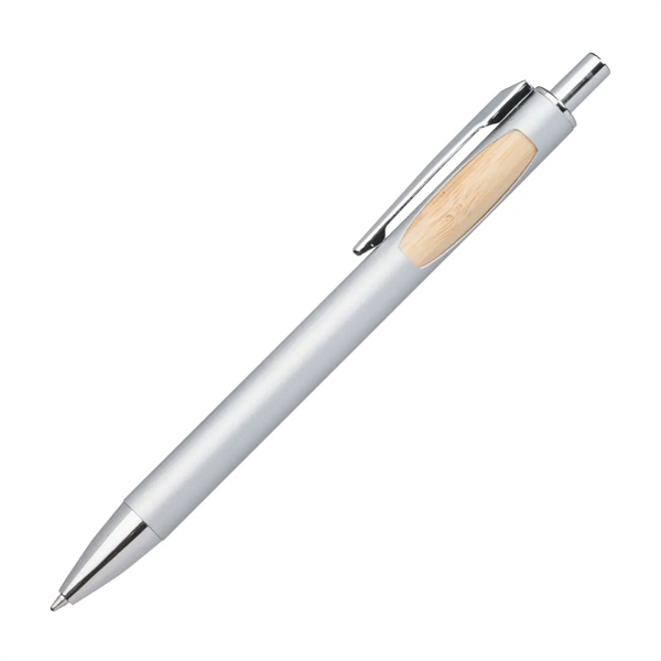 The Sylvia Clicker Pen w/Bamboo Accent features a unique blend of... from ASI 84592 St Regis Group