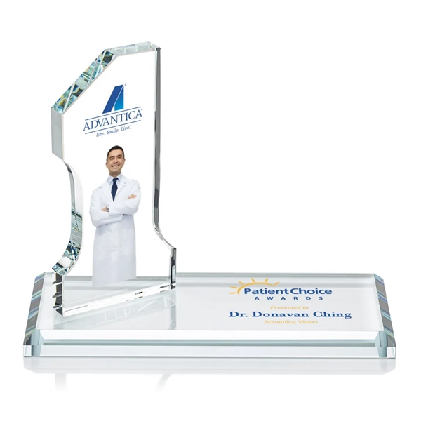 The Northam #1 VividPrint™ Award features a sparkling 5" tall Starfire... from ASI 84592 St Regis Group / St Regis