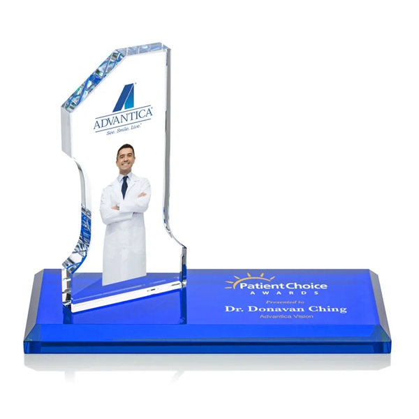 The Northam #1 VividPrint™ Award features a sparkling 5" tall Starfire... from ASI 84592 St Regis Group / St Regis