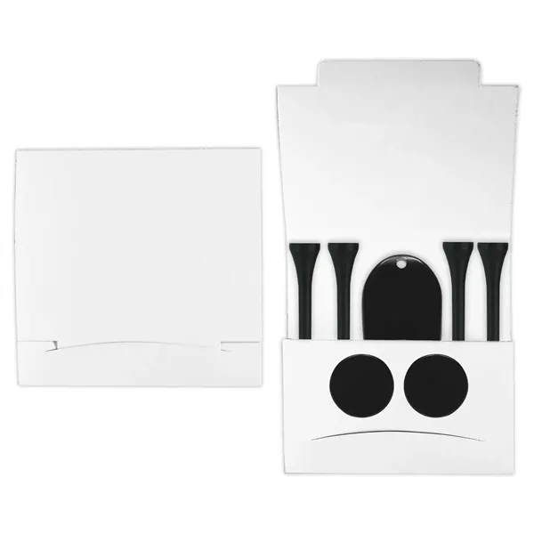 Golf tee matchbook packet with 4 tees and 2 markers and... from ASI 93520 Ventura Inc