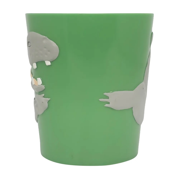 8 oz, plastic cup with hippo print.... from ASI 34415 Alpi International LTD