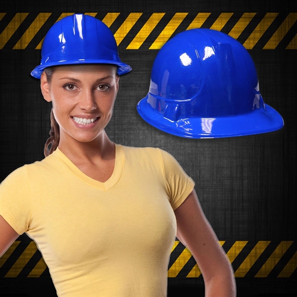 Plastic novelty construction hard hat in assorted colors.... from ASI 42016 Brighter Promotions Inc