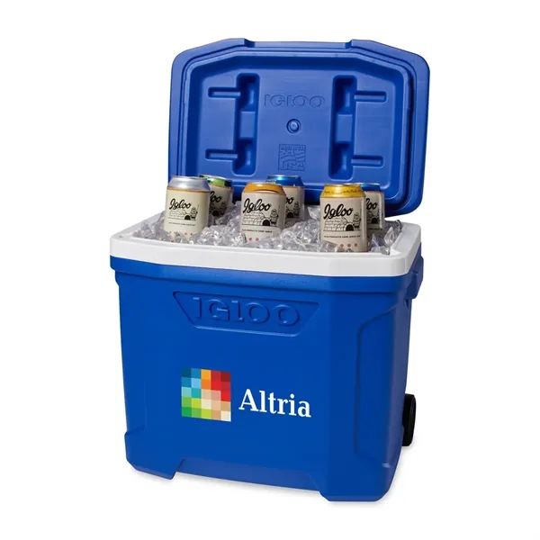 28 quart rolling cooler with locking telescopic handle and 38 can... from ASI 56070 Gemline / Gemline®