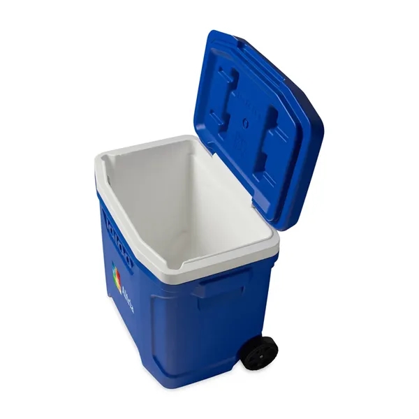 28 quart rolling cooler with locking telescopic handle and 38 can... from ASI 56070 Gemline / Gemline®