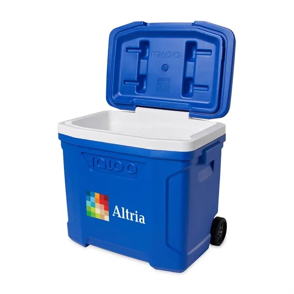 28 quart rolling cooler with locking telescopic handle and 38 can... from ASI 56070 Gemline / Gemline®