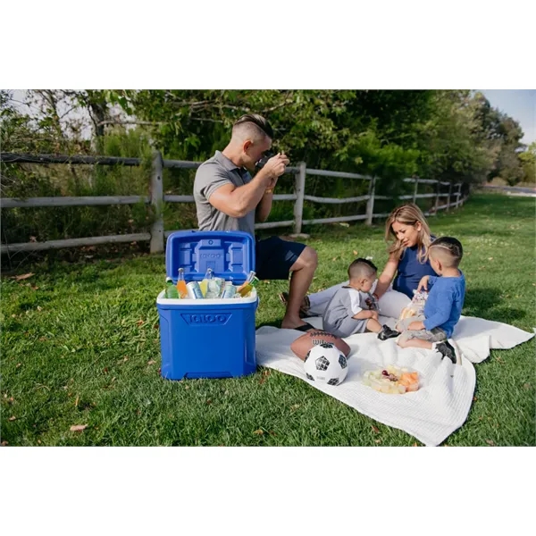 28 quart rolling cooler with locking telescopic handle and 38 can... from ASI 56070 Gemline / Gemline®