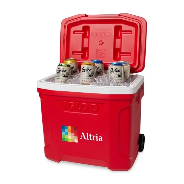 28 quart rolling cooler with locking telescopic handle and 38 can... from ASI 56070 Gemline / Gemline®