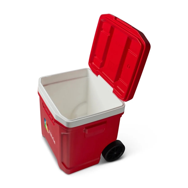 60 quart rolling cooler with wheels, locking telescopic handle and 94... from ASI 56070 Gemline / Gemline®