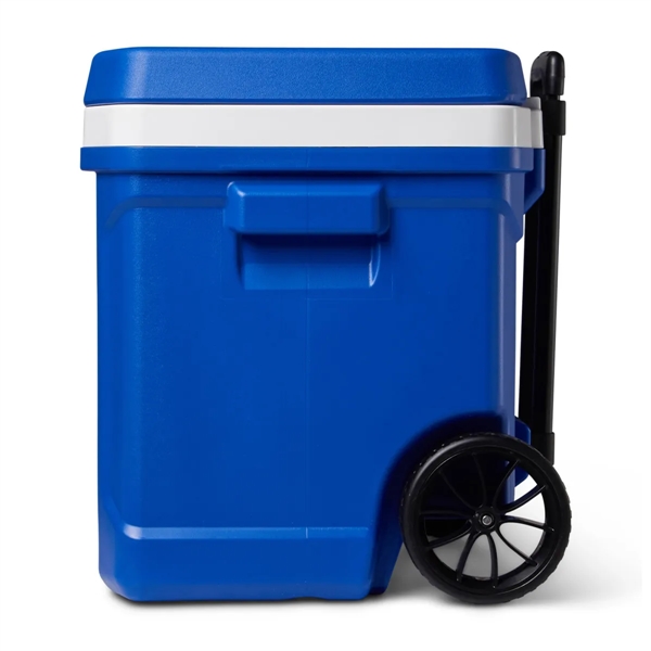 60 quart rolling cooler with wheels, locking telescopic handle and 94... from ASI 56070 Gemline / Gemline®