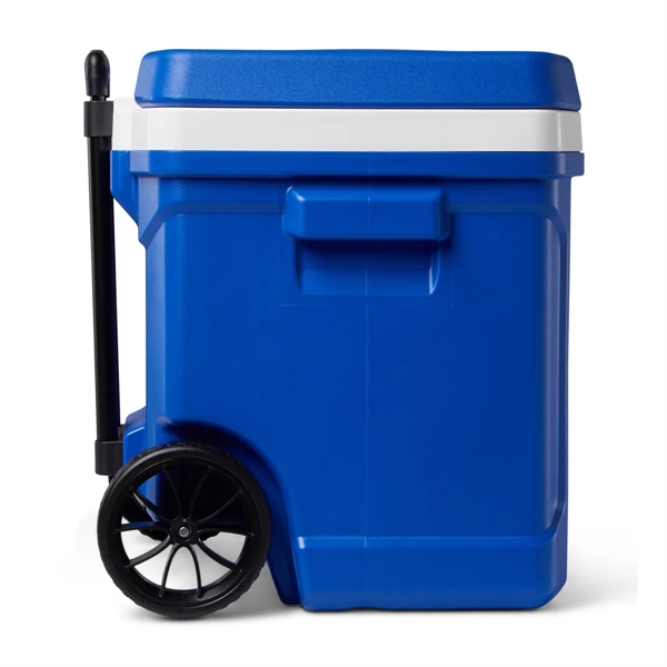 60 quart rolling cooler with wheels, locking telescopic handle and 94... from ASI 56070 Gemline / Gemline®