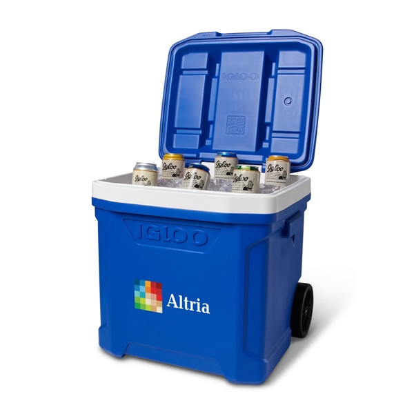 60 quart rolling cooler with wheels, locking telescopic handle and 94... from ASI 56070 Gemline / Gemline®