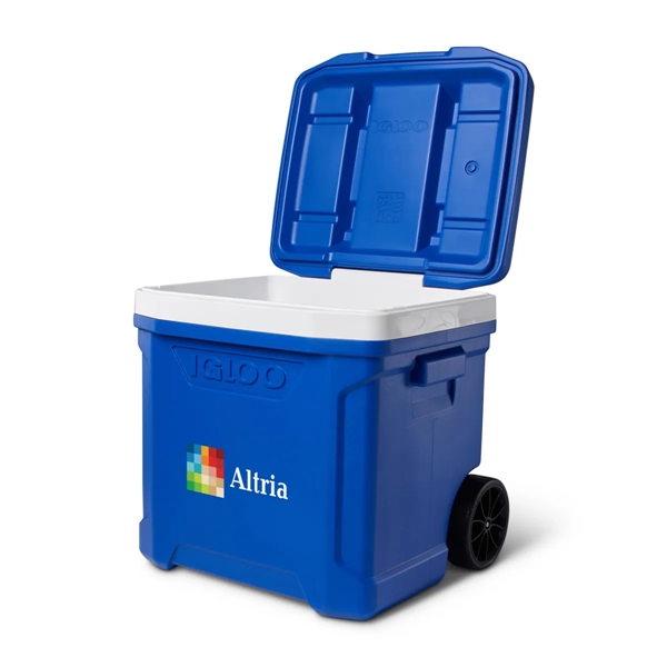60 quart rolling cooler with wheels, locking telescopic handle and 94... from ASI 56070 Gemline / Gemline®