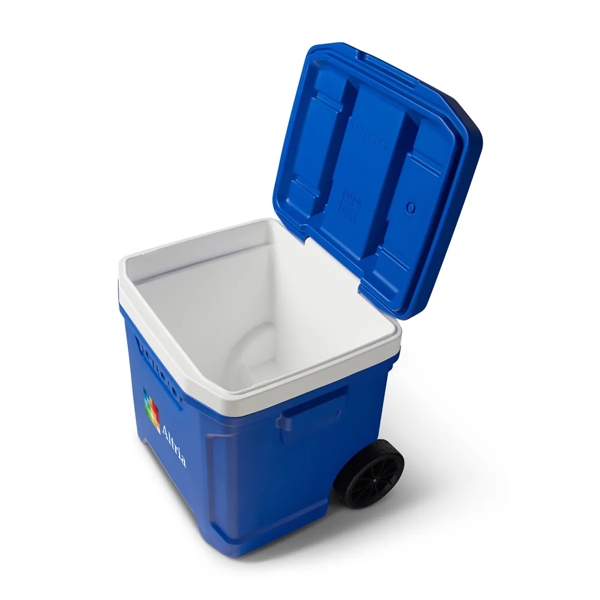 60 quart rolling cooler with wheels, locking telescopic handle and 94... from ASI 56070 Gemline / Gemline®