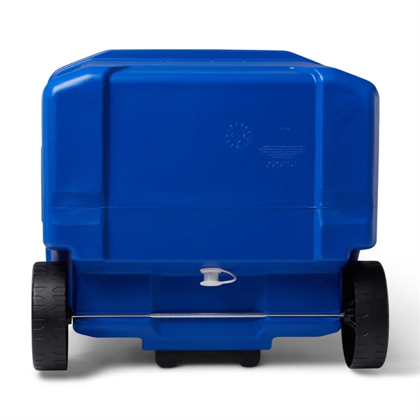60 quart rolling cooler with wheels, locking telescopic handle and 94... from ASI 56070 Gemline / Gemline®
