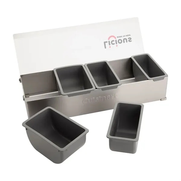 Set of 3 different sized containers for toppings and condiments.... from ASI 56070 Gemline / Gemline®