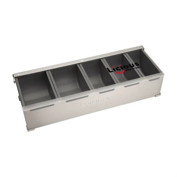 Set of 3 different sized containers for toppings and condiments.... from ASI 56070 Gemline / Gemline®